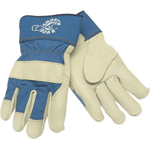 MCR Safety 1925M Snort&#39;n Boar&#153; Premium Grain Pigskin Gloves,M,(Dz.)