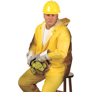 MCR Safety 2002 2-Piece Rain Suit, Yellow, X-Large