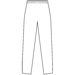 MCR Safety 200PW Yellow Elastic Waist Pants, Large