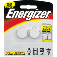 Energizer 2032 3V Coin Lithium Batteries (2/Pk) 2032BP-2
