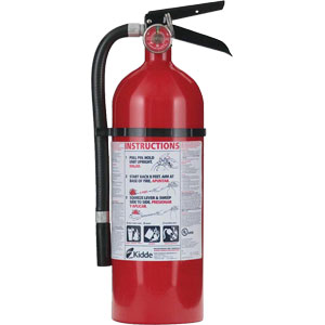 Kidde 21005779 4 lb ABC MP Pro 210 Consumer Extinguisher w/Wall Hook
