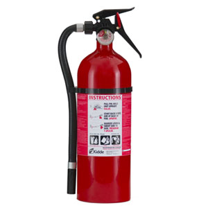 Kidde 21006204 5 lb ABC Service Lite Extinguisher w/Wall Hanger