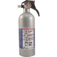 Kidde 21006287 2 lb BC Vehicle FX511 Disposable Extinguisher w/Nylon Strap