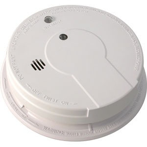 Kidde 21006378 120V AC Ionization Smoke Alarm w/ Battery Backup