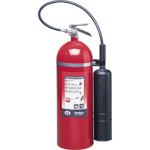Badger 21096 20 lb CO2 Fire Extinguisher w/Wall Hook