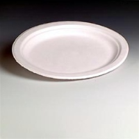 Chinet 21217 Venture Classic White Paper Plates, 10.5", 500/Cs.