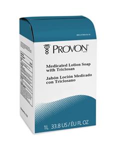 Gojo 2158-08 Provon&reg; Medicated Lotion Soap w/ Triclosan, 1000ml, 8/Cs.