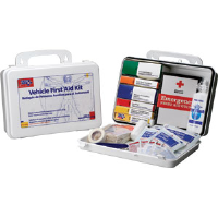 First Aid Only 220-O 93-Pc. Vehicle Kit w/Gasket (Plastic)