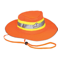 Ergodyne 23257 GloWear® 8935 Hi-Vis Ranger Hat Orange, S-M