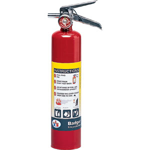 Badger 23384 2-1/2 lb ABC Extinguisher w/Vehicle Bracket