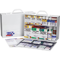 First Aid Only 245-O/P 2-Shelf, 75-Person, 515-Pc. Station w/8-Pocket Liner