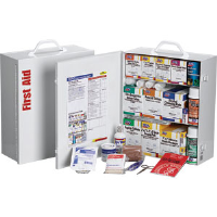 First Aid Only 247-O/FAO 3-Shelf, 100-Person, 1,041-Pc. Station