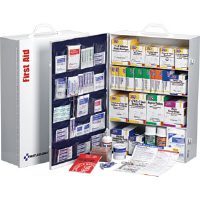 First Aid Only 248-O/P 4-Shelf, 150-Person, 1,059-Pc. Station w/20-Pocket Liner