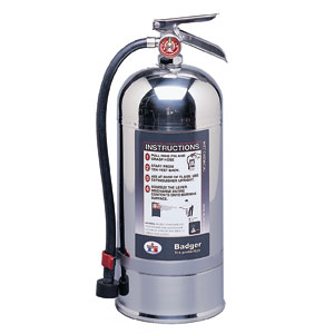 Badger 25064 6 Liter Wet Chemical Extinguisher w/Wall Hook