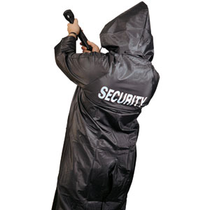 MCR Safety 267C 60&#34; Ridercoat w/Corduroy Collar, Black, 2XL
