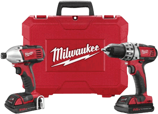 Milwaukee 2691-22 M18&#0153;L 18 Volt Tool Combo Kit