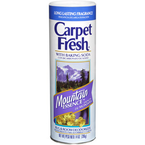 WD-40 278143 Carpet Fresh&reg; Powder Deodorizer,14 oz Mountain Essence