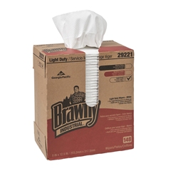 Georgia Pacific 29221 Brawny&#153; Light Duty 2-Ply Paper Wipers