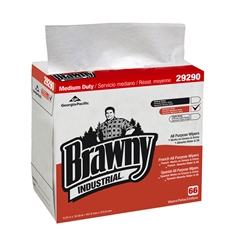 Georgia Pacific 29290/03 Brawny&#153; All Purpose Airlaid 1/4 Fold Wipers