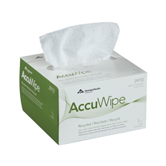 Georgia Pacific 29712 AccuWipe&reg; Recycled 1-Ply Delicate Task Wipers