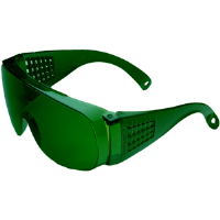 Jackson Safety 3000324 Unispec II™ Safety Eyewear, Green, IRUV 5.0