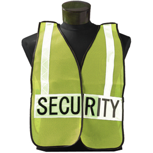Jackson Safety 3011628 Security Safety Vest, Lime 