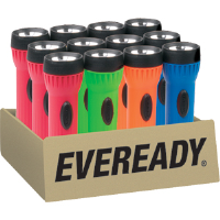 Energizer 3251ND Economy Eveready® Size 2D Flashlights, 12/Cs.