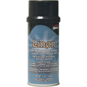 Quest Chemical 326 Linen Total Release Odor Eliminator, 6 oz, 12/Cs.
