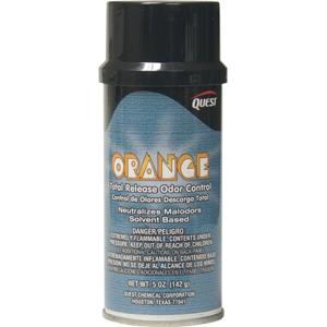 Quest Chemical 328 Orange Total Release Odor Eliminator, 6 oz, 12/Cs.