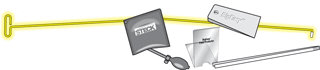 Steck 32955 BigEasy&#8482; Glo/Easy Wedge Kit
