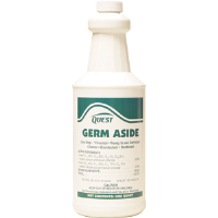 Quest Chemical 360016 Germ Aside RTU Non-Acid Cleaner/Disinfectant,1Qt,12/Cs