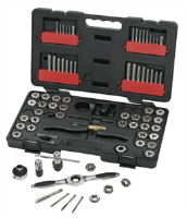 Gearwrench 3887 75 Pc. Tap and Die Drive Tool Set-SAE/METRIC
