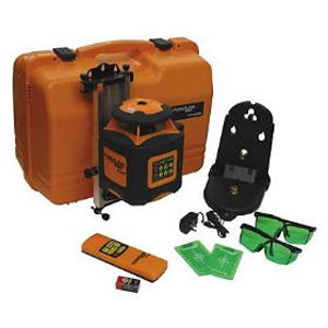 Johnson Level 40-6545 Greenbrite Auto Leveling Rotary Laser Kit