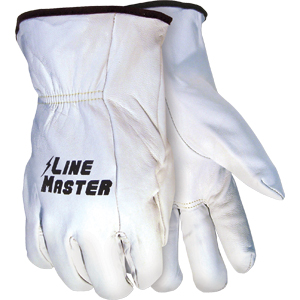 MCR Safety 40110 Line Master Goatskin Leather Protectors,Size 10,(Dz.)