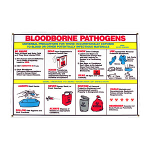 Brady 45849 Biohazard Safety Poster