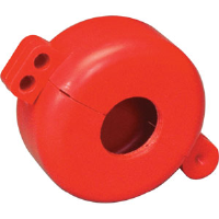 Brady 46281 Safetee Donut (1" to 2.5"), Red