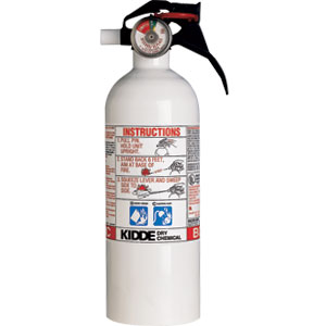 Kidde 466635 2 lb BC Mariner 5 Extinguisher w/Nylon Strap