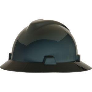 MSA 475367 V-Gard&reg; Non-Slotted Hard Hat, w/Fas-Trac&reg;, Gray
