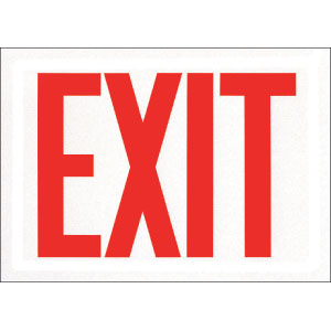 Brady 47565 Exit Glow Sign