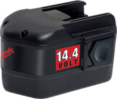 Milwaukee 48-11-1014 14.4 Volt Replacement Battery, 1.7 A