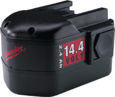 Milwaukee 48-11-1024 14.4 Volt Replacement Battery, 2.4 A