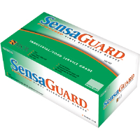 MCR Safety 5025L SensaGuard™ Powdered Vinyl Disposable Green Gloves,L
