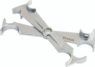 Titan 51613 Fuel &amp; Air Conditioning Line Disconnect Tool