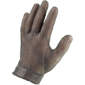 Sperian 52300 Chainex&reg; Cut Resist Mesh Glove w/ Band Cuff, X-Small