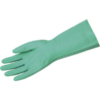 MCR Safety 5336S 18 Mil, Flock Lined Nitrile Gloves,Size 6.5,(Dz.)