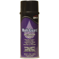 Quest Chemical 544 Moli-Guard Dry Lubricant Spray, 16oz,12/Cs.