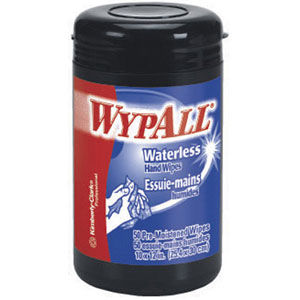 Kimberly Clark 58310 Wypall&reg; Heavy-Duty Waterless Hand Wipes