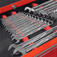 Ernst 6050 30 Pc. “No Slip” Low Profile Wrench Rail Set
