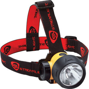 Streamlight 61049 Trident&reg; LED Headlamp, UL, Yellow