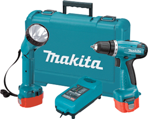 Makita 6271DWPLE 12V 3/8&#34; Cordless Driver-Drill with Flashlight Kit